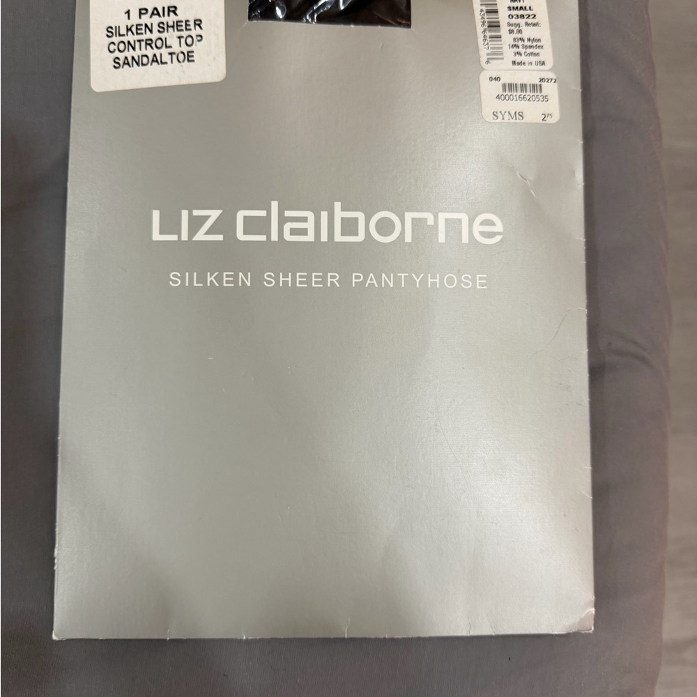 Liz Claiborne Silken Sheer Control Top Pantyhose - vintage
